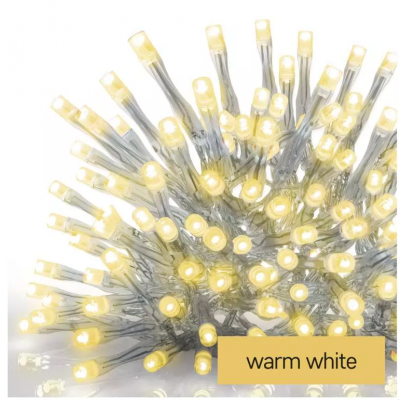 Lampki choinkowe sople 300LED 5m ciepła biel timer pilot EMOS (D4CW02)